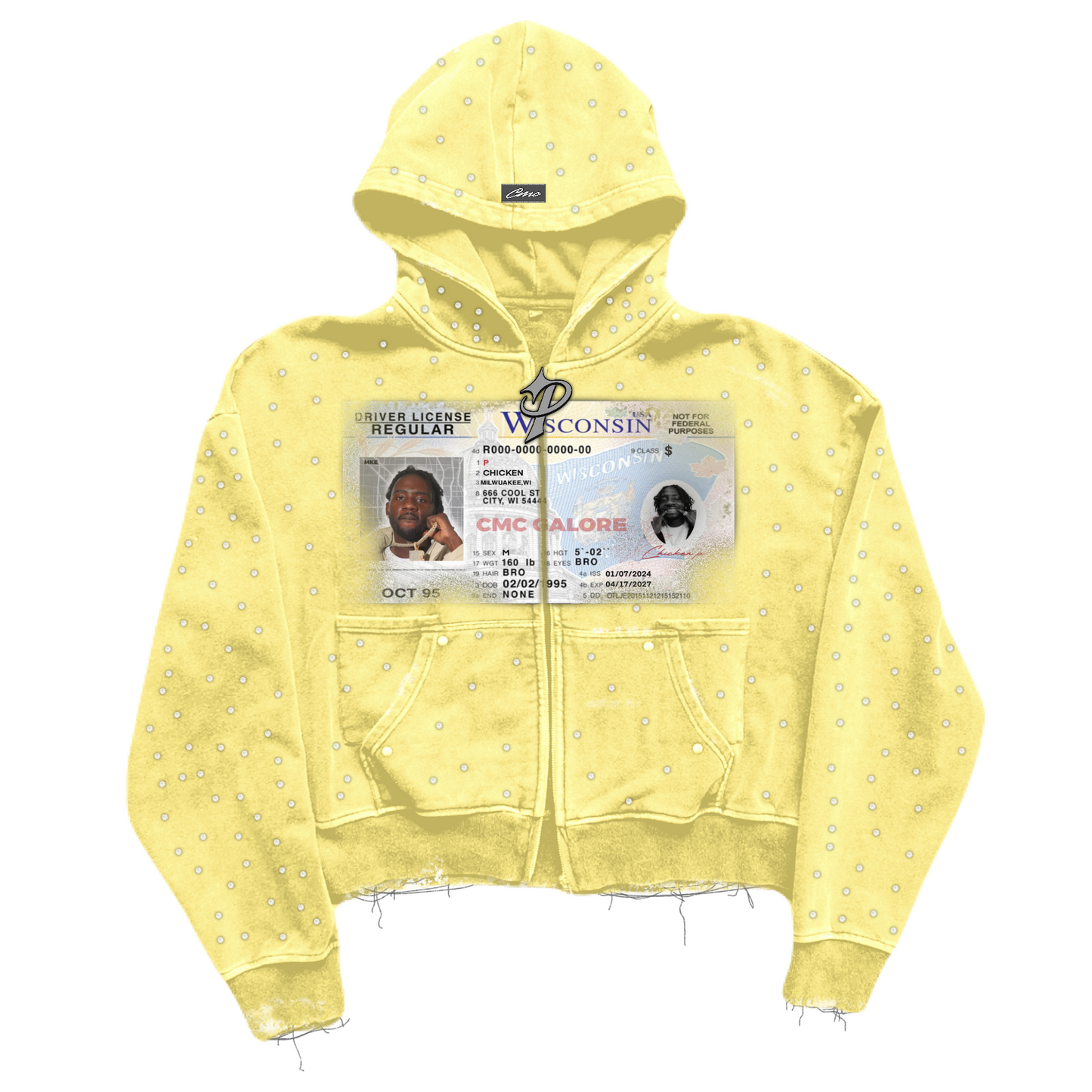 Bronze “Identity” Zip Up